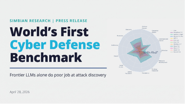 Simbian's Cyber Defense Benchmark evaluated