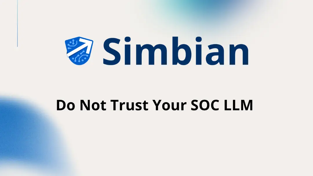 Do Not Trust Your SOC LLM benchmark